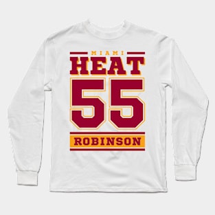 Miami Heat Robinson 55 Edition Champions Long Sleeve T-Shirt